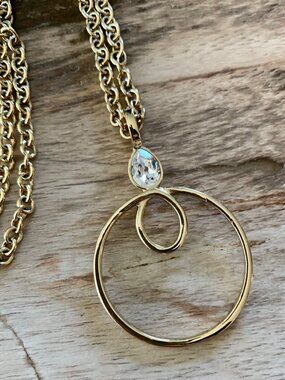 Dyrberg/Kern Beas Swarovski crystal necklace